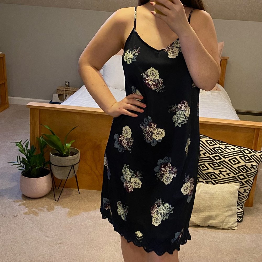 Xhilaration Satin Slip Dress